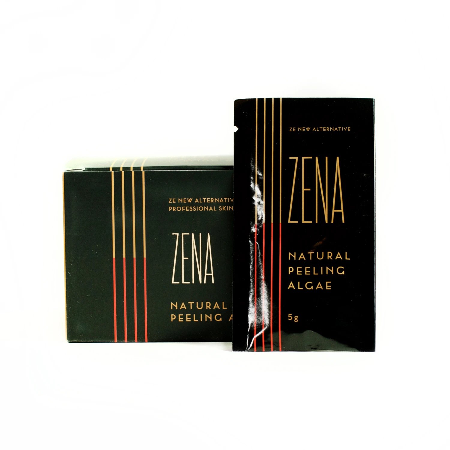 Boîte de poudre exfoliante aux algues ZENA