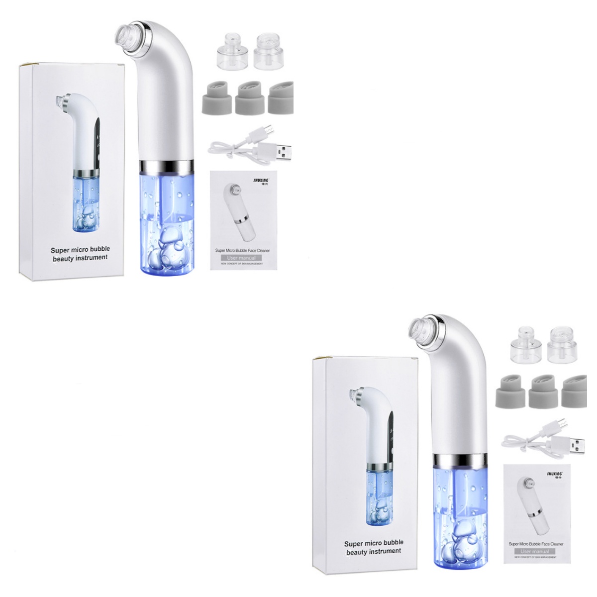 Blackhead Remover Pore Vacuum Cleaner Upgraded Blackhead Vacuum Rechargeable Face Vacuum Comedone Extractor Tool For Blackhead – Image 6